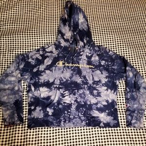 Tie Dye Champion Hoodie